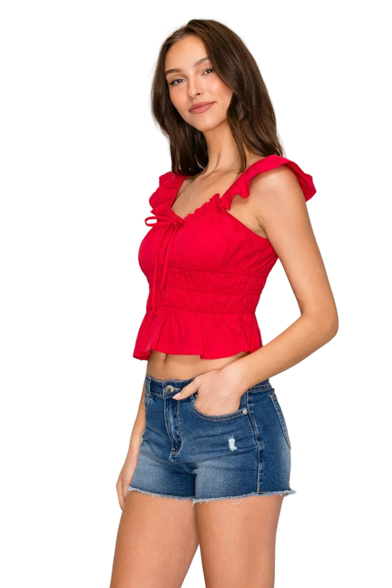 Angie Sweetheart Top