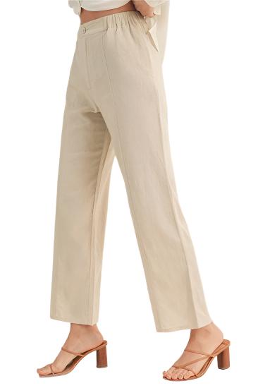 Linen Wide Leg Pants