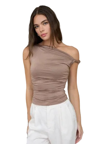 Off the Shoulder Knit Top