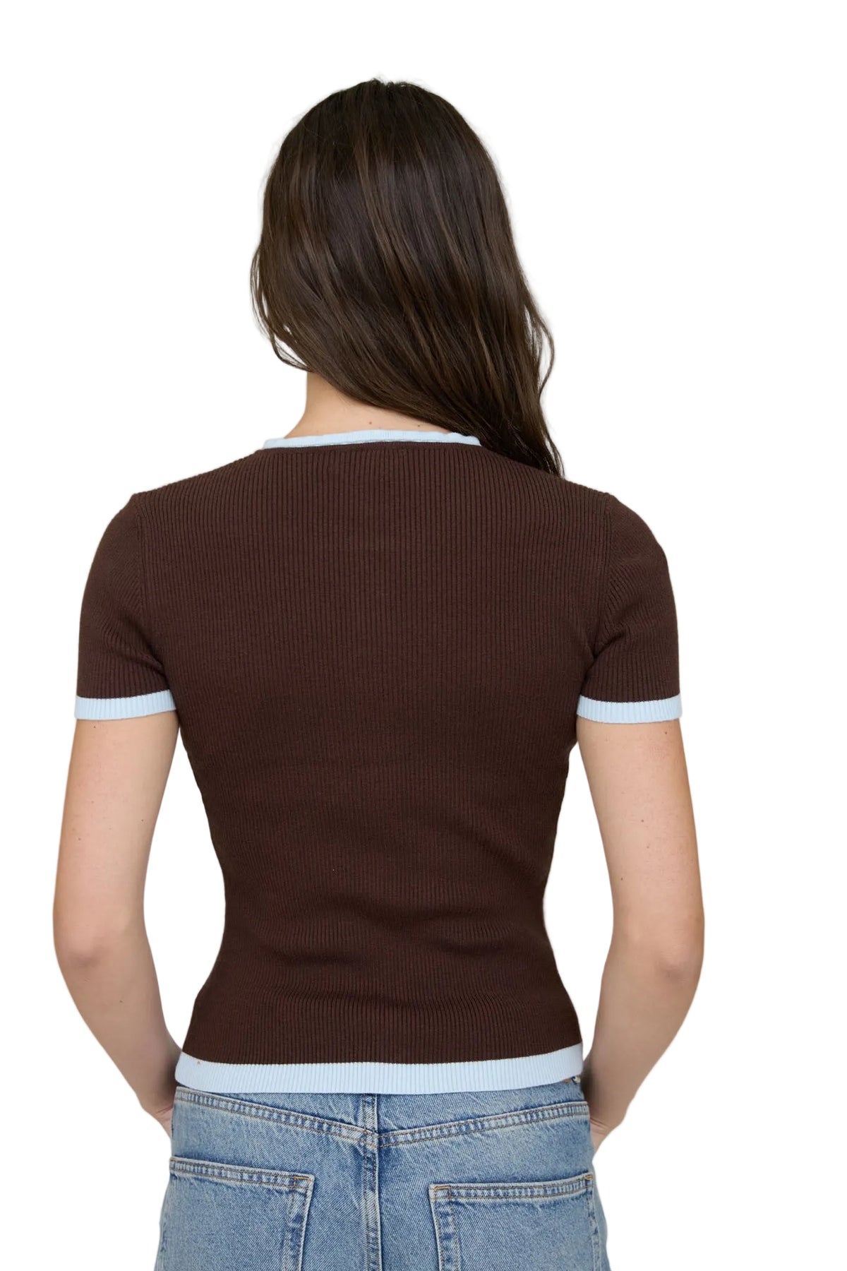 Trim Short Sleeve Kit Cardigan
