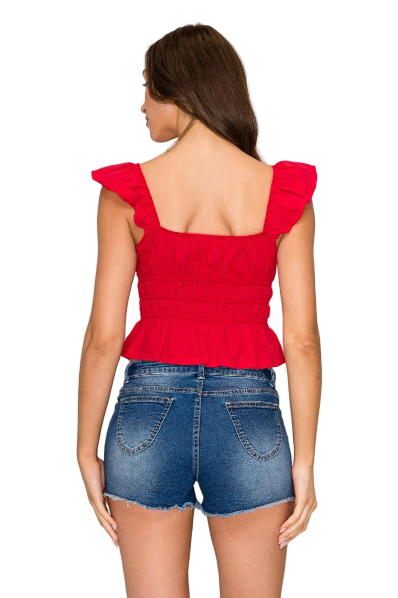 Angie Sweetheart Top