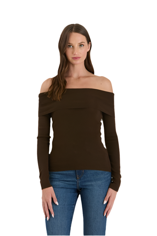 Cece Off The Shoulder Sweater