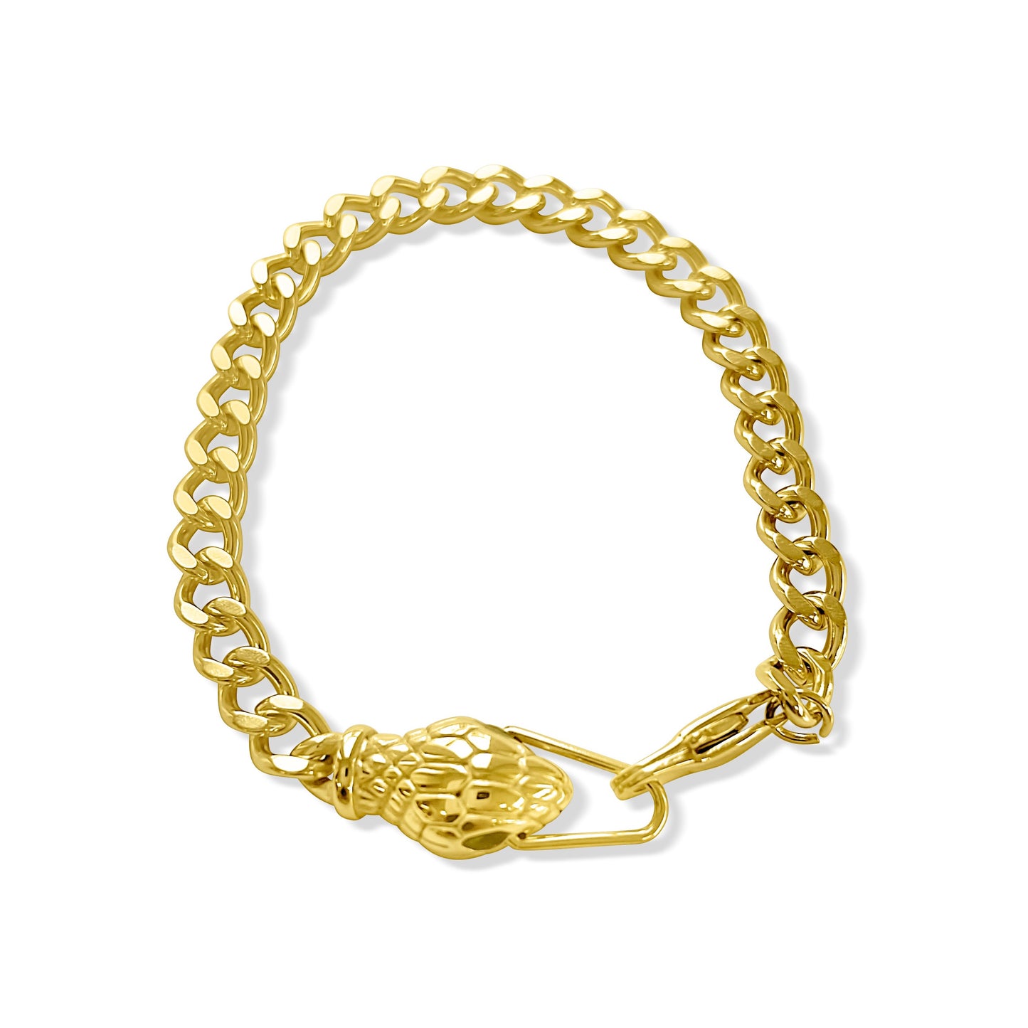 Cuban Snake Head Bracelet