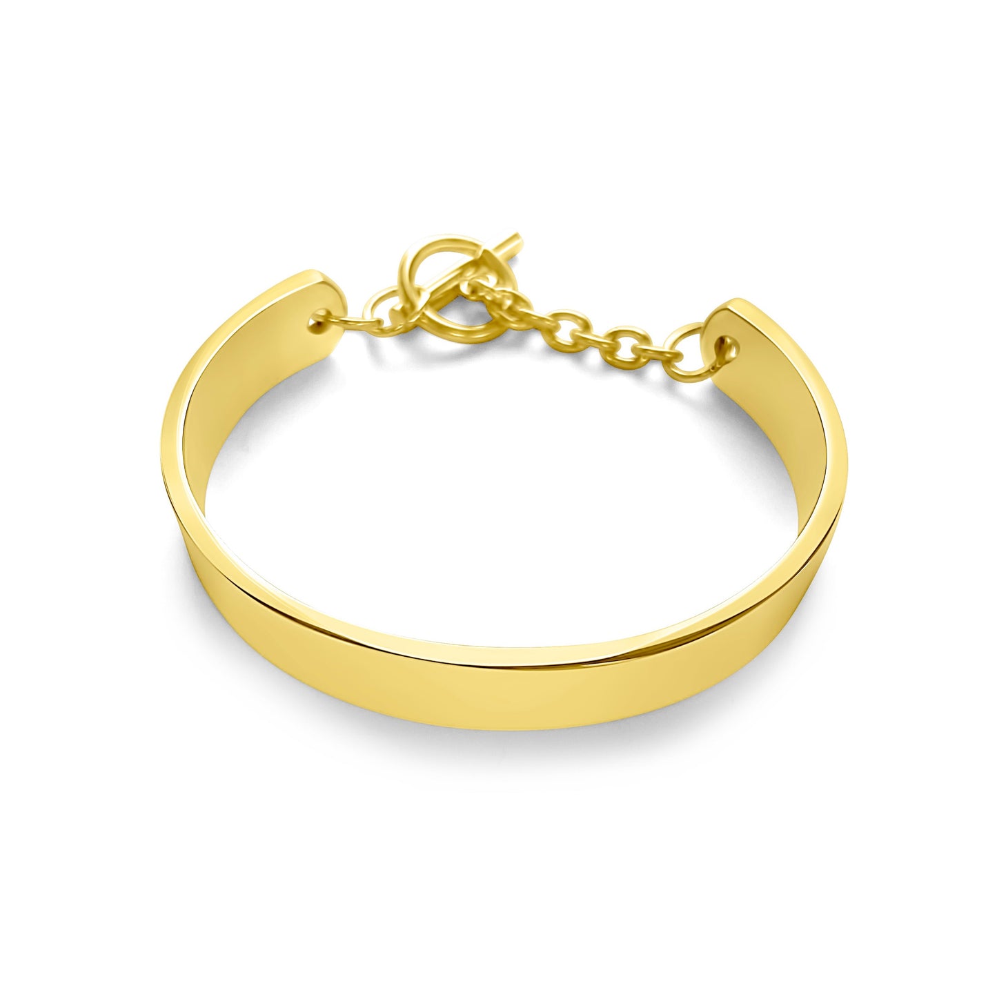 Gold Toggle Clasp Bracelet