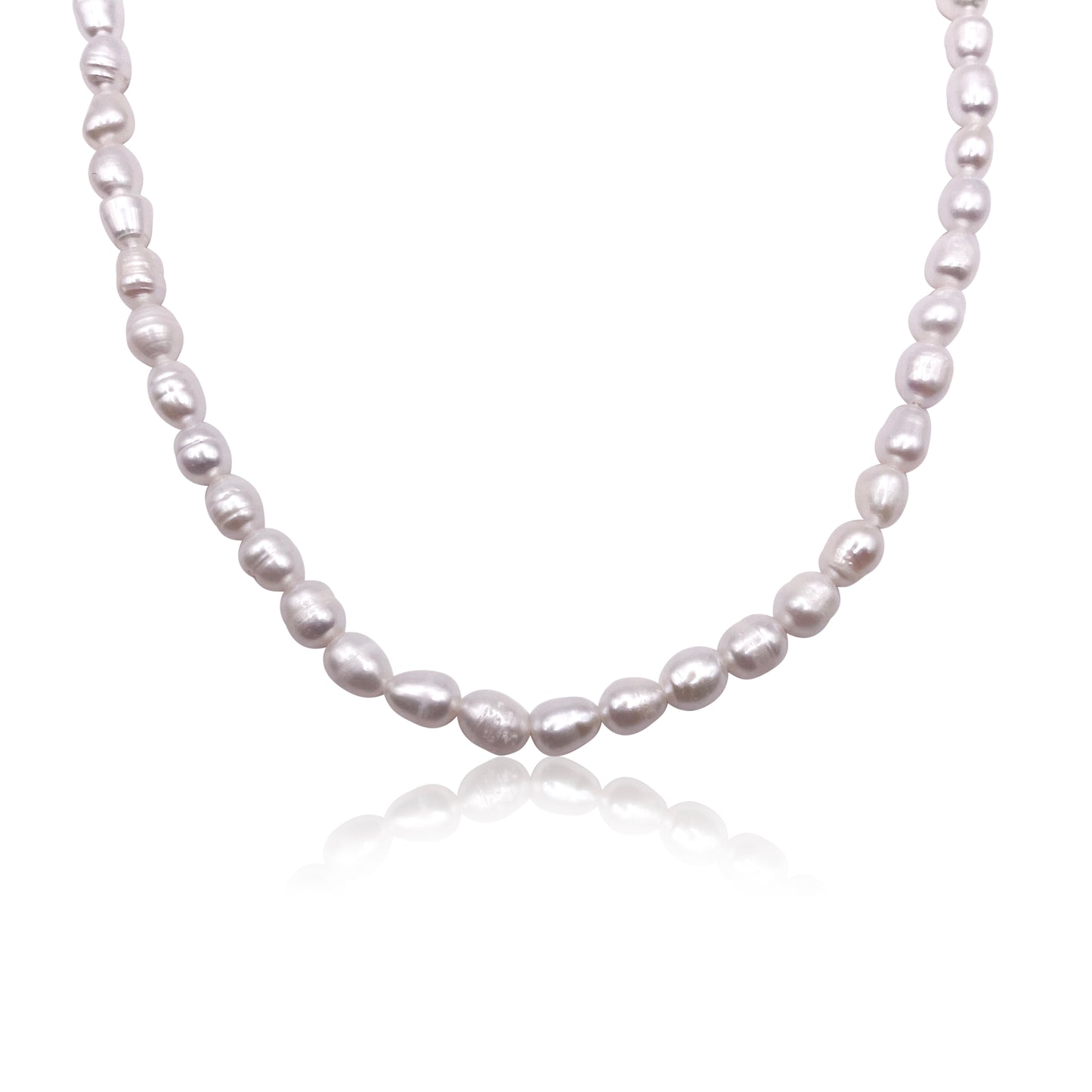 Pearl Choker Necklace 16"