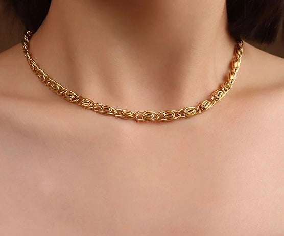 Snail Chain Necklace